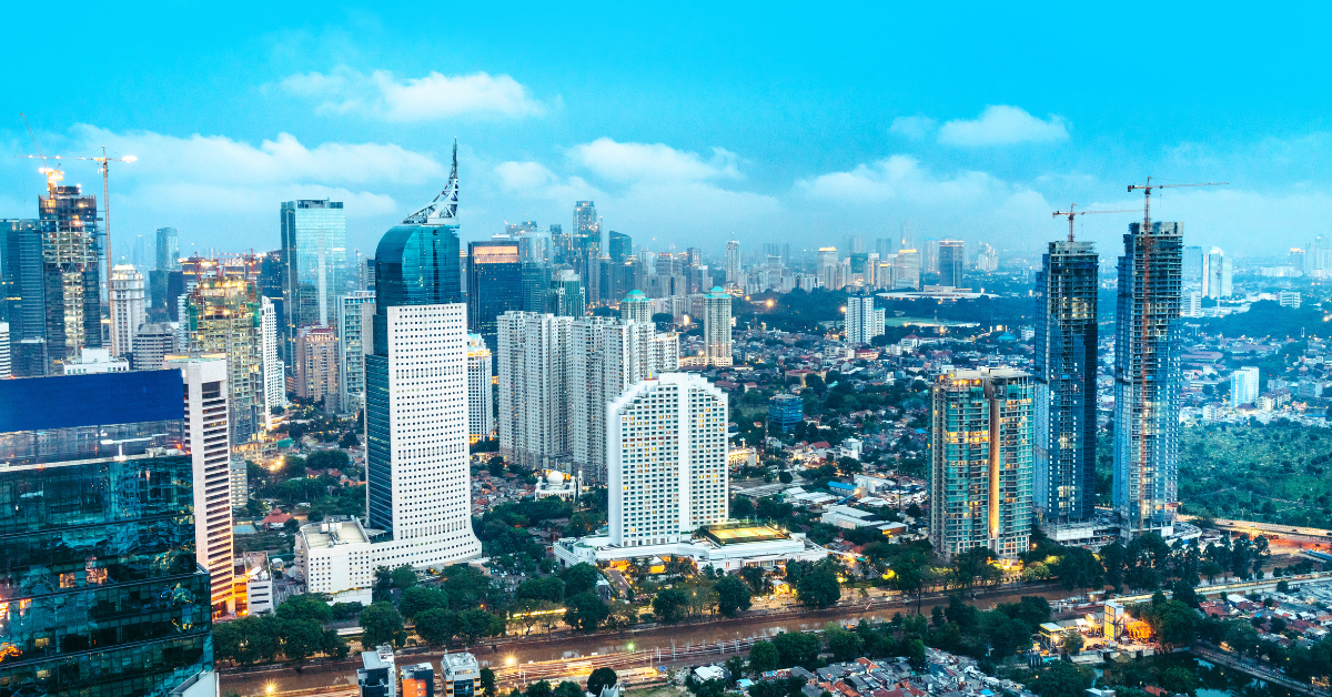 Property investment - Modern City with Tall Buildings