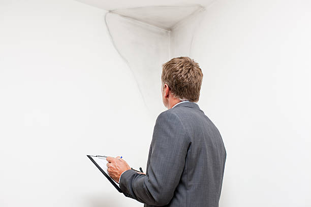 Inspect ceilings for sagging