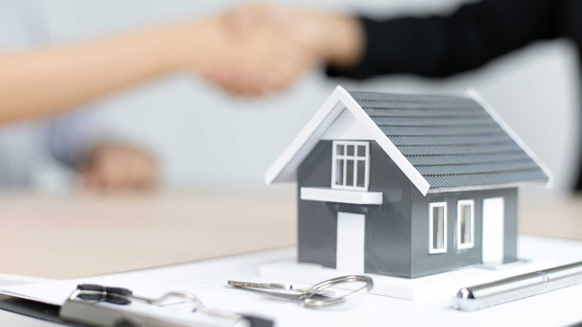 build wealth with property - model house