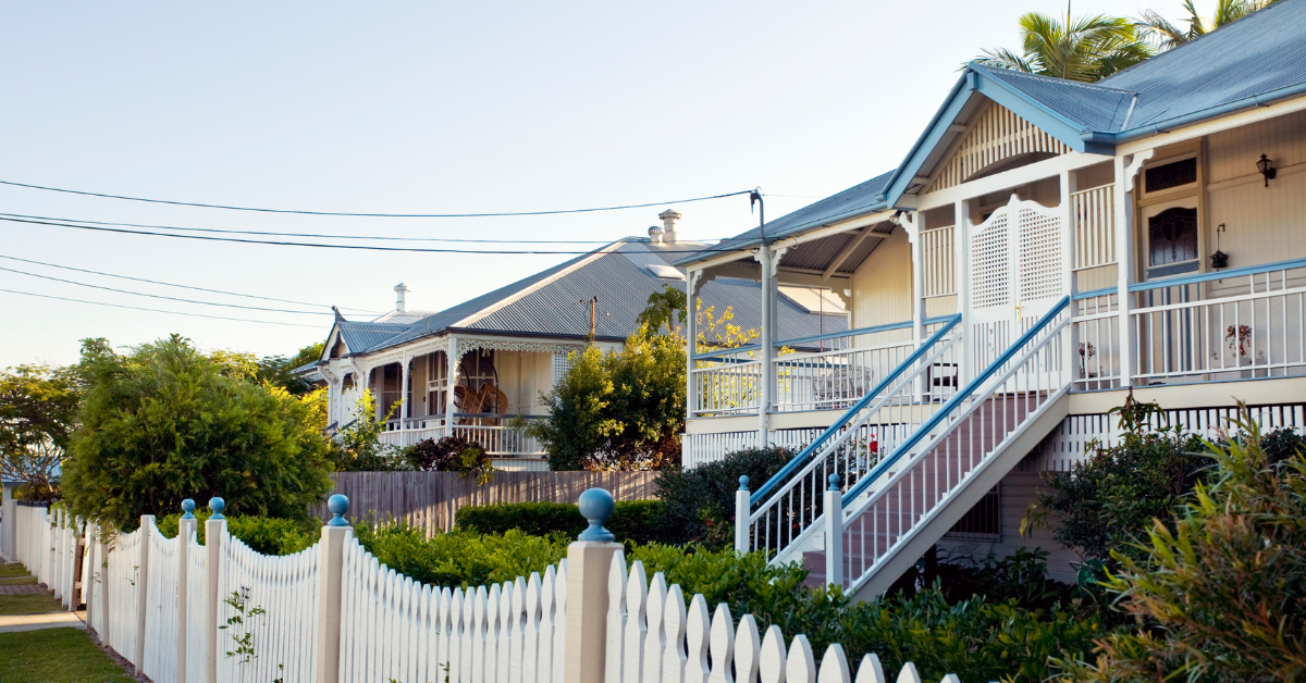 Typical Residential Houses in Brisbane, Queensland, Australia - A Demonstration of Australian Housing Market Demand